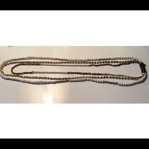 LUCKY Brand Triple Strand Beaded Necklace R-$55